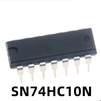 1 бр. логически чип SN74HC10N 74HC10 с директен поставяне на DIP-14, Нов оригинал