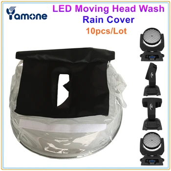 10 бр./лот, led лампа за измиване на главата, водоустойчива, черна капак с прозрачен хрустальным пластмаса, градинска производителност, а не влияние на светлината