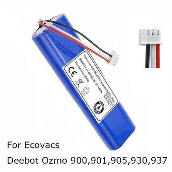 100% нова Батерия за Робот-Прахосмукачка 14,4 6800 mah за Ecovacs Deebot Ozmo 900, 901, 905, 930, 937