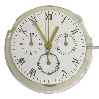 30,4 мм Автоматичен Механичен часовников механизъм С хроногрпахом 28 800 мили в час на Смяна на Датата на Деня За ЕТА 7753 Механизъм Аксесоари За Часовници