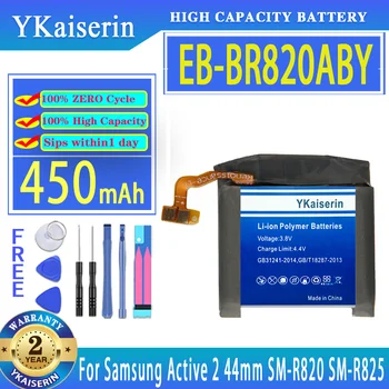 450 mah Батерия EB-BR820ABY За Samsung Galaxy Watch Active 2 Active2 SM-R820 SM-R825 44 мм Часовници EB BR820ABY Батерия