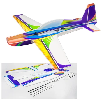 710 mm Размах на крилата RC самолет ПП самолет Играчки за полет на открито САМ монтажна модел за деца