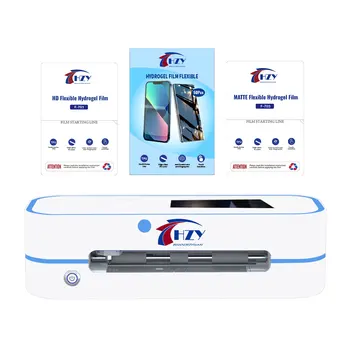 HZY V9Pro HD Мат хидравлични фолио за защита на личните данни, машина за рязане на гъвкава филм за предния екран мобилен телефон, защитни листове за задния капак