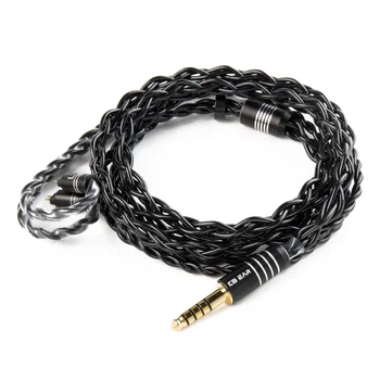 KBEAR Black Blade 4-жилен кабел за слушалки Furukawa C2200 от латунного сплава 2.5/3.5/4.4 мм конектор 2Pin/MMCX SE535 SE846