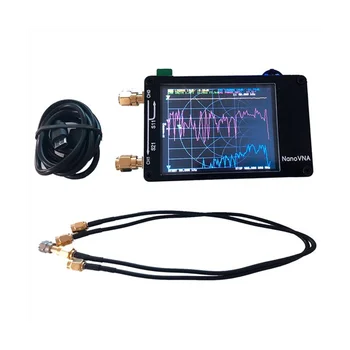 NanoVNA VNA 2,8-Инчов LCD-RF-VHF-UV Вектор Мрежов анализатор 50 khz - 900 Mhz Антена Анализатор Вградена Батерия
