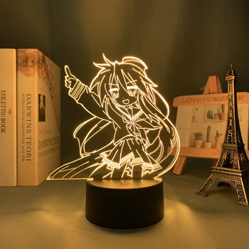 Аниме 3D лампа, аниме Възрастова логически мем за декор спални, подарък за Рожден Ден, Манга, тенис на led лампа, аниме възрастова логически мем