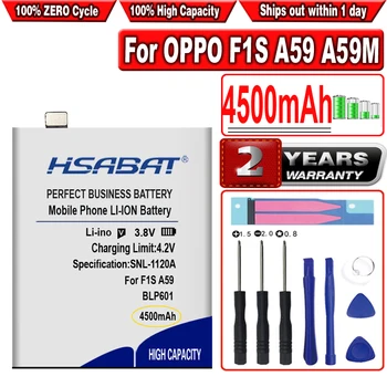 Батерия HSABAT 4500 mah BLP601 за OPPO F1S A59 A59M A59S а a53 A53T A53M