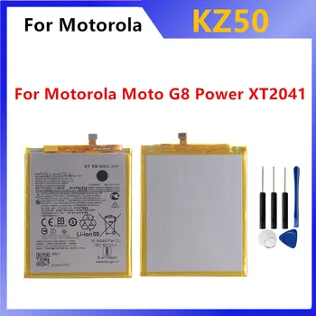 Батерия KZ50 За Motorola Moto G8 Power XT2041 5000 ма За Възстановяване на Мобилен Телефон от Високо Качество Batteria + Безплатни Инструменти