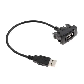 Висококачествен USB кабел, 1 порт в контакт, за FORTUNER 2004-2012