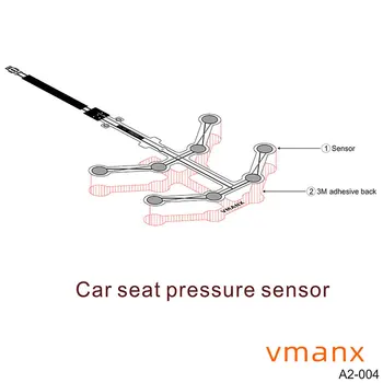 Датчик за налягане на мембраната сензор седалки Сензор за автомобилни предпазни колани