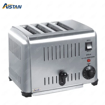 Електрическа търговски тостер машина за приготвяне на сандвичи с кифли ETS4 за кухненско оборудване