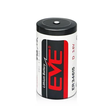 Литиева основната батерия EVE ER34615 3,6 В 19000 ма D размер за интелигентни автоматични броячи или газов брояч голям капацитет