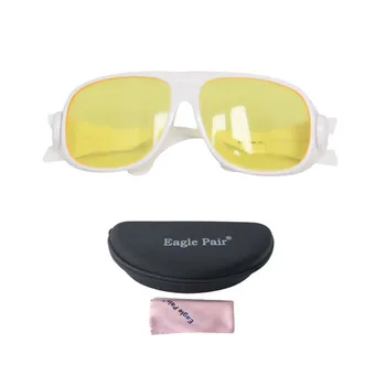 Медицински защитни очила EaglePair 190-420nm OD4 + и е с uv-лазер
