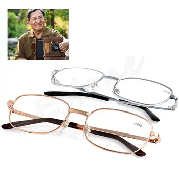 Метални очила за четене със защита от умора +1.00 1.50 2.00 2.50 3.00 3.50 4.00 Диоптър