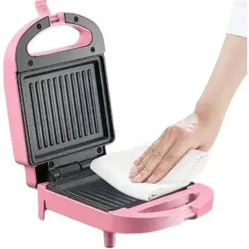 Многофункционална машина за приготвяне на топли сандвичи за домашна употреба, ръчен електрически тостер, вафельница