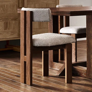 Модерни минималистичные кът, столове с Ергономичен дизайн на Кухненската маса и столове, Хол с подлакътник с подлакътник Sillas Мебели за дома