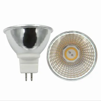 Нов прием на GU10 COB с регулируема яркост 5 W 7 W 9 W 85 ~ 265 В/12v MR16 GU5.3 Led Прожектор spot лампа led лампа Лампада CE/RoHS Топло Бяло