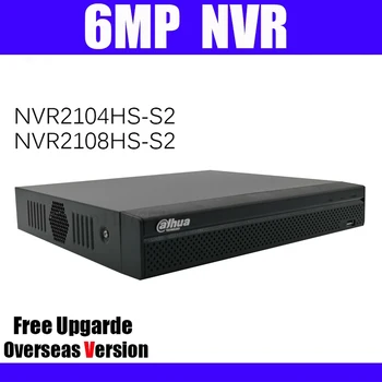 оригинален Мрежов Рекордер DAHUA 6MP NVR NVR2104HS-S2 NVR2108HS-S2 H. 264 + NVR 4CH 8CH Compact 1U Lite