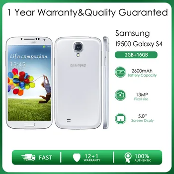 Оригинален Отключени Samsung I9500 Galaxy S4 3G One SIM 2 GB RAM памет 16 GB ROM 13 MP 5,0 