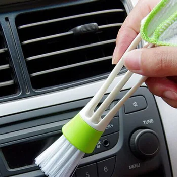 Пластмасов Автомобили четка за почистване на Автокондиционера, Пречистване на вентилационни щори