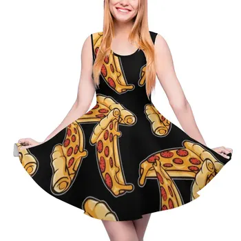 Рокля за пица, модел на хранене, рокли за партита, разпродажба, красиво цельнокроеное рокля за момичета