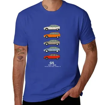 Тениска Citron GS Classic Car Collection, тениска с къс ръкав, тениски по поръчка, обикновена тениска, мъжки дрехи