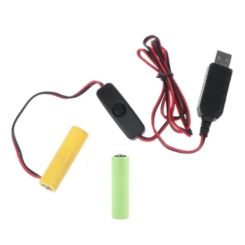 Устройството за премахване на батерии 3 AA, USB захранване за 2-те батерии от 1,5, кабел за отстраняване на