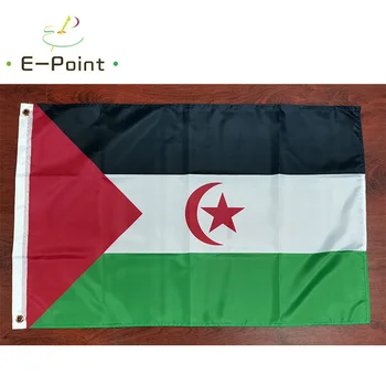Флаг на Западна Сахара с Размер 2 метра * 3 фута (60*90 см), 3 метра * 5 фута (90*150 см.), Коледни Украси за Дома Хартата, Банер